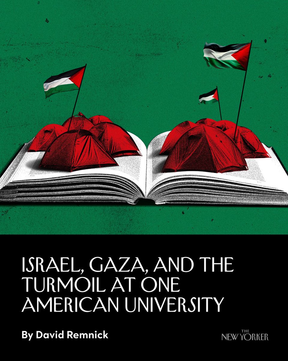 On #NewYorkerRadio, David Remnick considers the college protests against American financial and military support for Israel’s war in Gaza through the lens of one campus, Harvard University, where much of the furor began. nyer.cm/uPsv79u