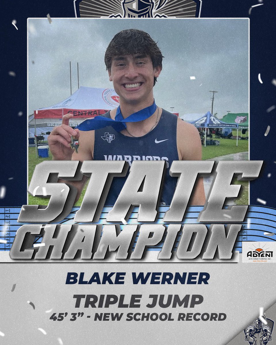 Blake Werner - State Champion!! 👏🏼
#FORHIM