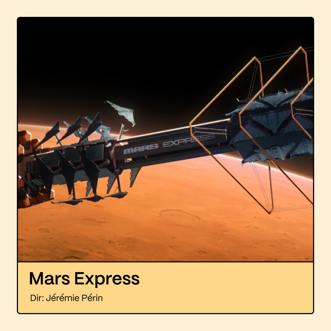 MARS EXPRESS, which had it's US Premiere at #AIF23, is now playing in theatres nationwide!

🚀 Get tickets now: brnw.ch/21wIlD4
