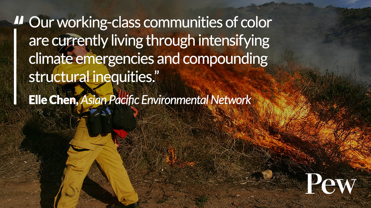 pewenvironment's tweet image. Since 1980, California has had 46 extreme weather events costing at least $1 billion in damage.

A coalition is urging for a historic investment of $10 billion to help build climate resilience in the state for those who need it most. pew.org/3WpRo9E