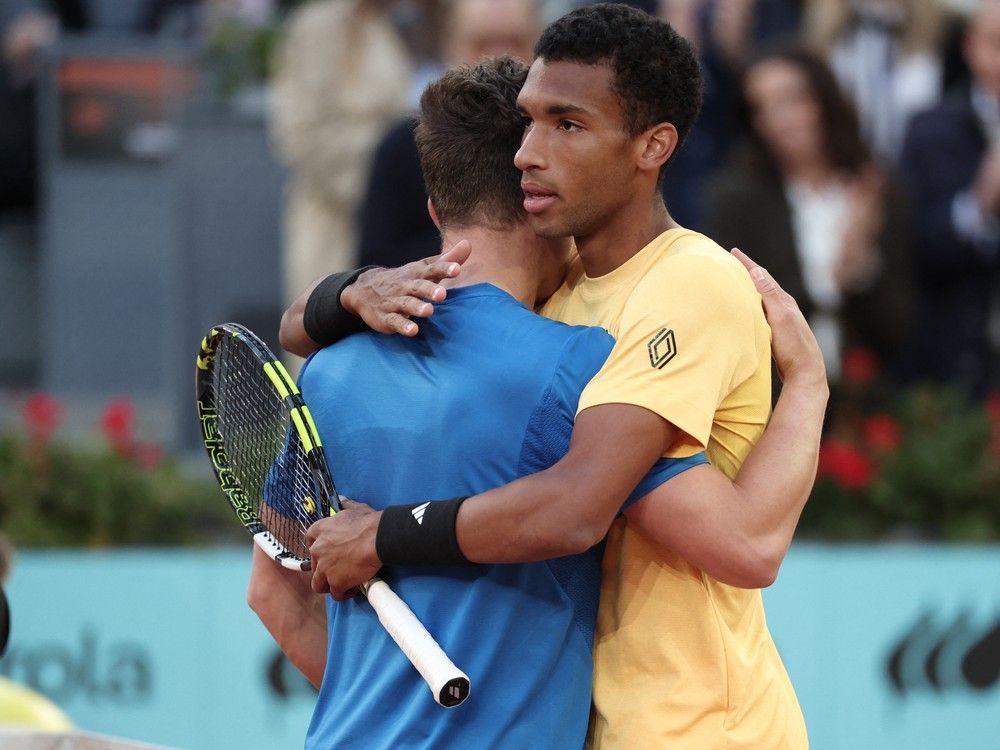 Auger-Aliassime reaches first Masters final in Madrid with another walkover montrealgazette.com/sports/tennis/…