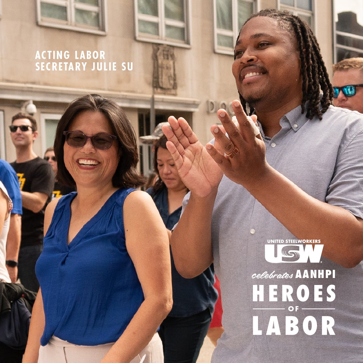 The USW is proud to celebrate Asian American, Native Hawaiian and Pacific Islander Heritage Month this May by highlighting the work of our #AANHPI labor heroes. One of those is acting Labor Secretary Julie Su who has spent her career fighting for justice for vulnerable workers.