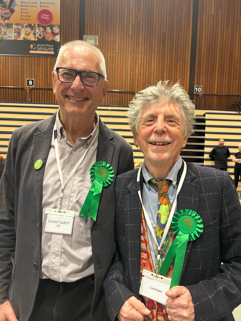 Exciting victories to celebrate! Gerry Thompson held the St. Nicolas ward in Adur, Ian Davey secures yet another seat in the Goring ward Worthing. Their dedication & hard work paid off, ensuring great representation for our communities. #greenparty #adur #worthing #shorehambysea