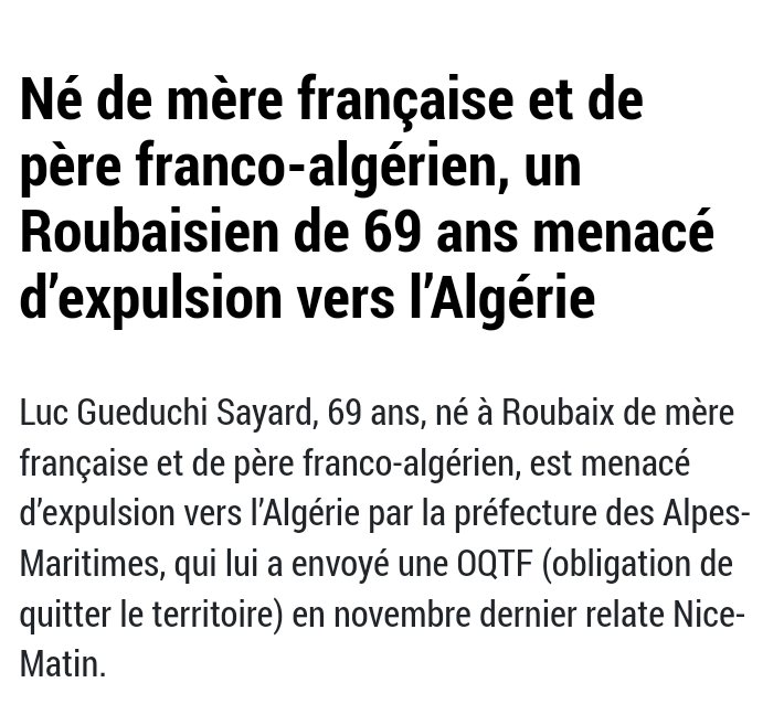 Gorafisation de la société..

Et quelques-uns fonctionnaires zélés ou racistes..

lavoixdunord.fr/1457862/articl…