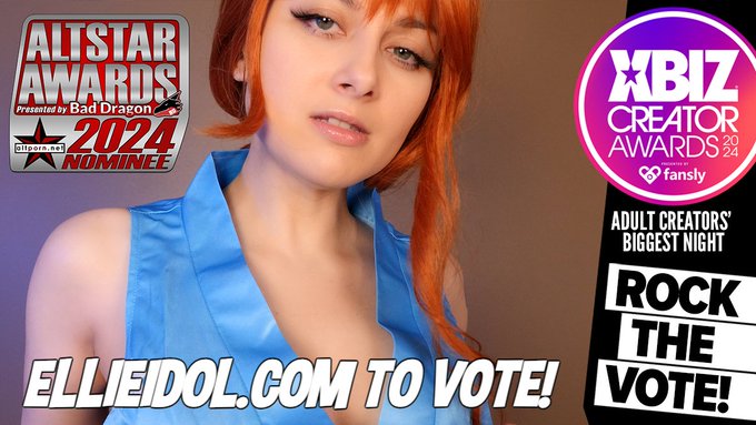 Thank you all for the daily voting!! 💕 https://t.co/bjBn2ukLIr<a href="/tag/xbizmiami"class="tags"><span>#xbizmiami</span></a><a href="/tag/xbizcamawards"class="tags"><span>#xbizcamawards</span></a><a href="/tag/altstarawards"class="tags"><span>#altstarawards</span></a>