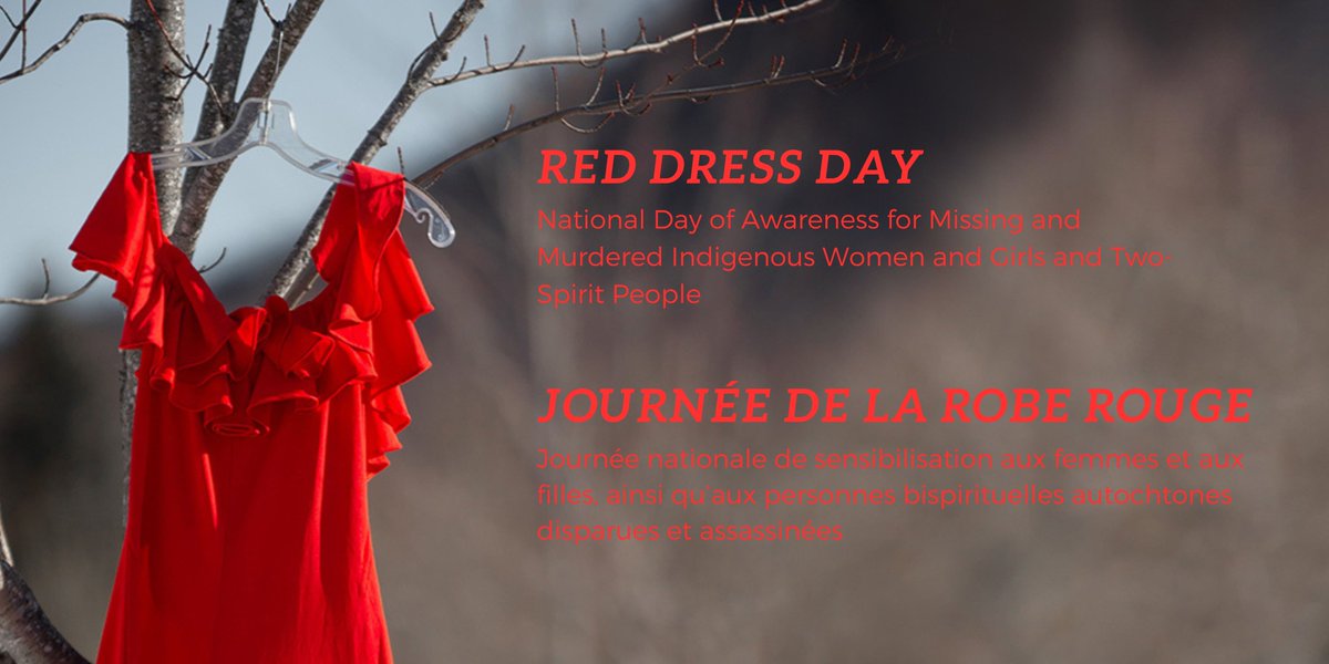 Aujourd'hui, à l'occasion de la Journée de la robe rouge, nous rendons hommage aux femmes, filles autochtones et 2SLGBTQIA+ autochtones disparues et assassinées. Cette journée est un rappel solennel qui exige notre action collective et notre coopération.