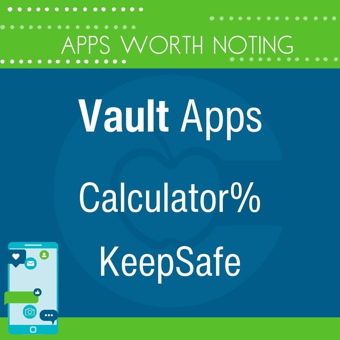 Vault Apps:
- Calculator%: Appears as a calculator but is actually a hidden photo and video vault.
- KeepSafe: Provides a secure place to hide personal photos and videos.