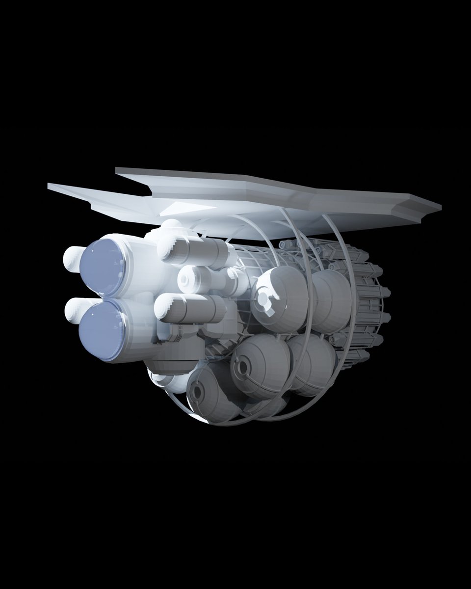 Latest Blender spaceship - work in progress.

The Pelagic.

#b3d #spaceship