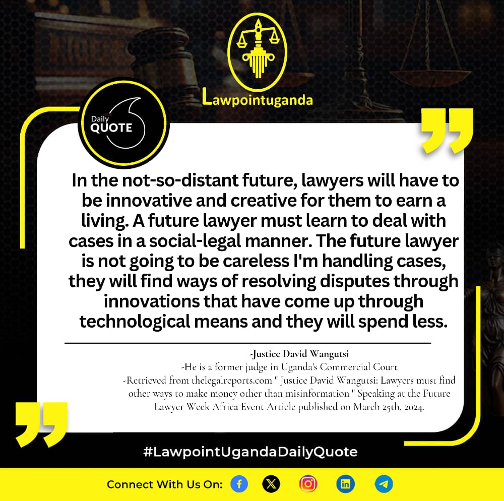 #LawpointUgandaDailyQuote