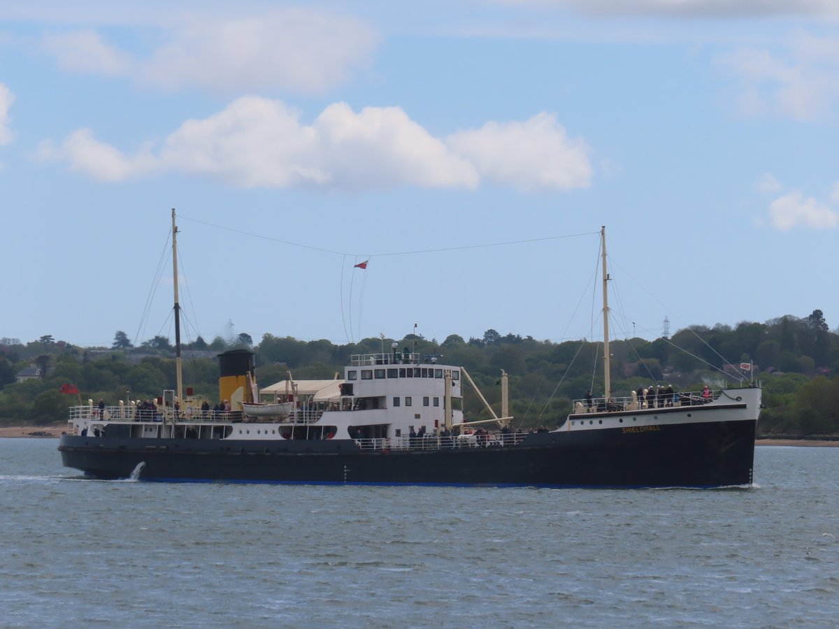 @Shieldhall coming into Southampton on the 3/5/2024.