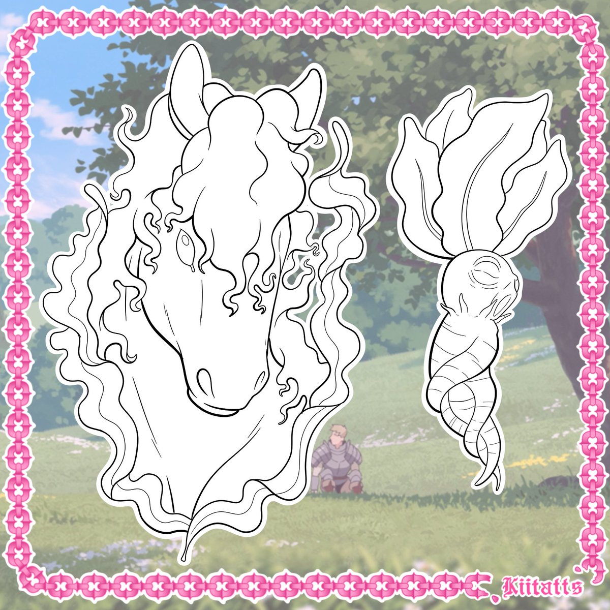 More Dungeon Meshi designs~