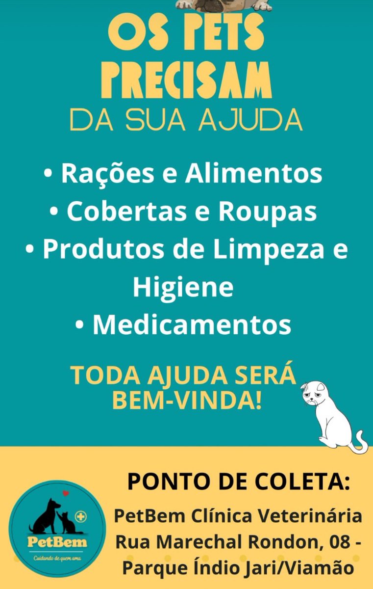 PONTOS DE COLETA PRA DOAÇÕES - VIAMÃO