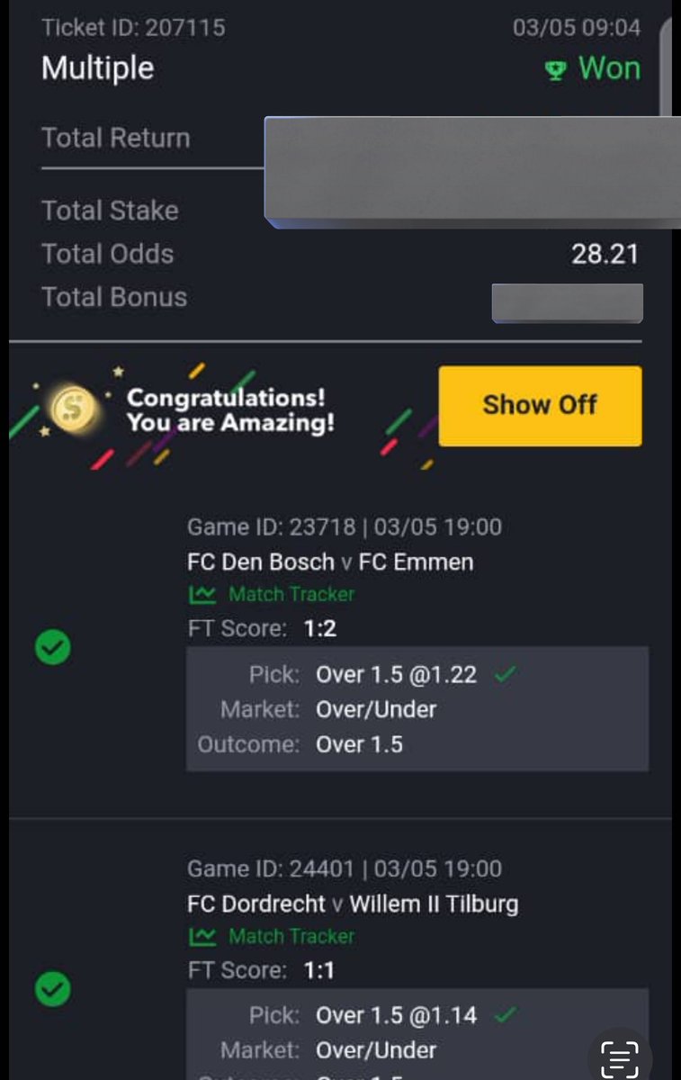 30 Odds won ✅✅✅✅✅✅✅ Congratulations to me & my followers 🎊🥳🎉🍾🙌🎉🎉