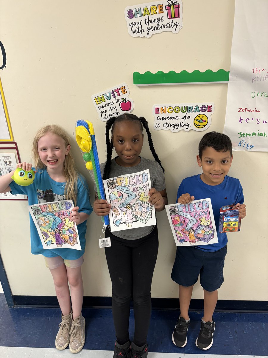 Fun Friday picture winners.  #McIntoshScotties #ALLIN #FieldDay2024