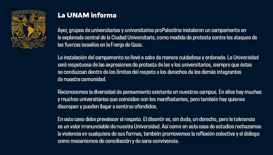 #BoletínUNAM La UNAM informa > bit.ly/3wba6Yb
