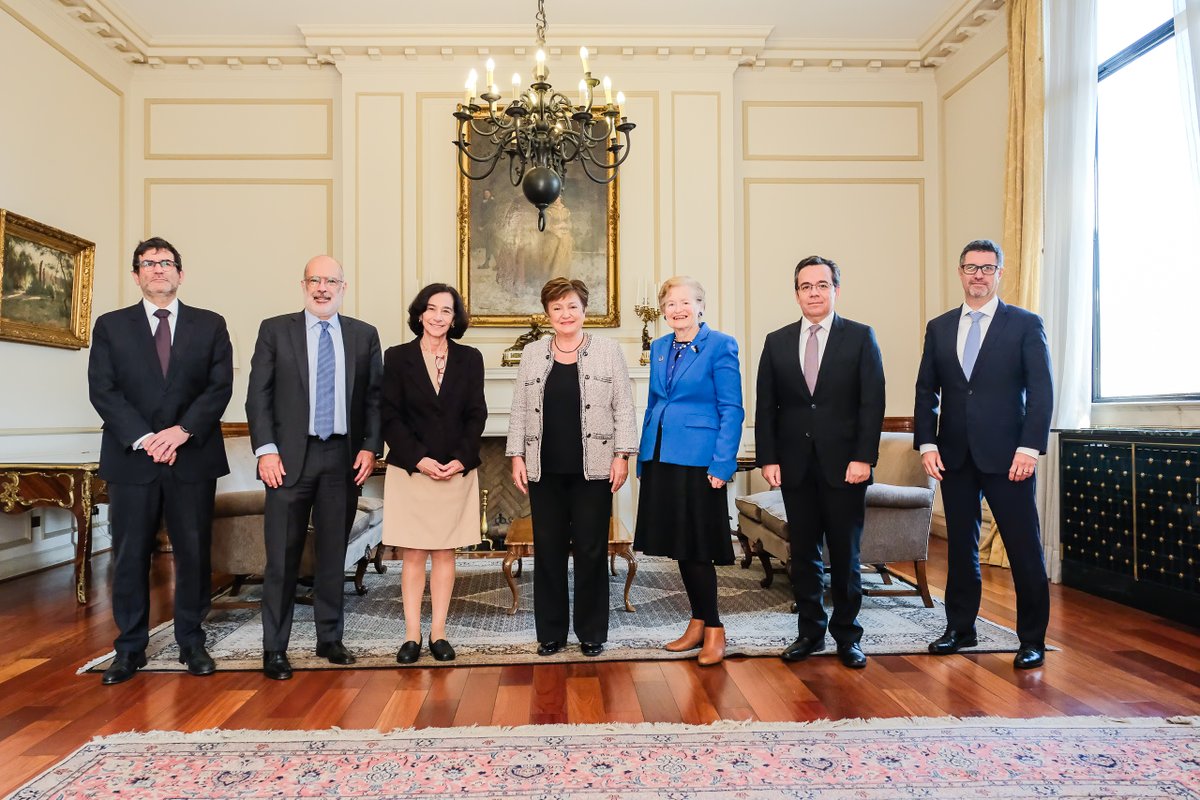 Thanks to Gov. Rosanna Costa and @bcentralchile Board for hosting me. We discussed 🇨🇱 Chile's effective monetary policy tackling inflation amid external volatility as well as growth opportunities from the global green transition.
