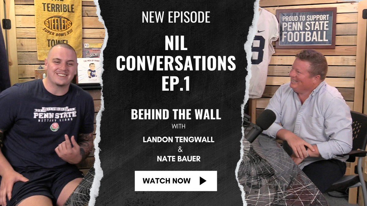 First NIL CONVERSATIONS episode with @NateBauerBWI is LIVE! We talk: - What is NIL? - How did we get here? - PSU NIL vs Other Power 5s - How does PSU close the gap? And more… Full video: youtu.be/5COiQbsv1TQ?si…