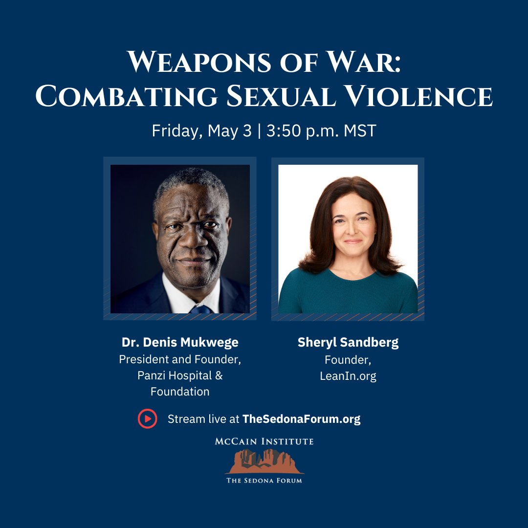 McCain Institute on X: "We are thrilled to welcome our speakers, guests,  and board members to #SedonaForum2024. Follow along on social media and  watch live here: https://t.co/idqWMDAHRH https://t.co/PDPZthUMzq" / X