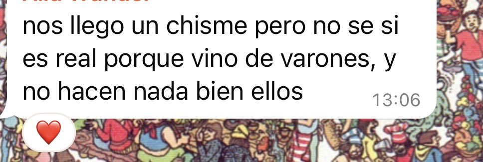 La deuda que tiene el género masculino: aprender a chusmear