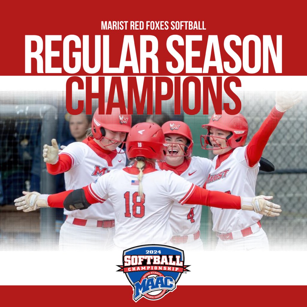 <a href="/MaristSoftball/">Marist Softball</a> claims the Regular Season title ! 

#MAACSports x #MAACSB
