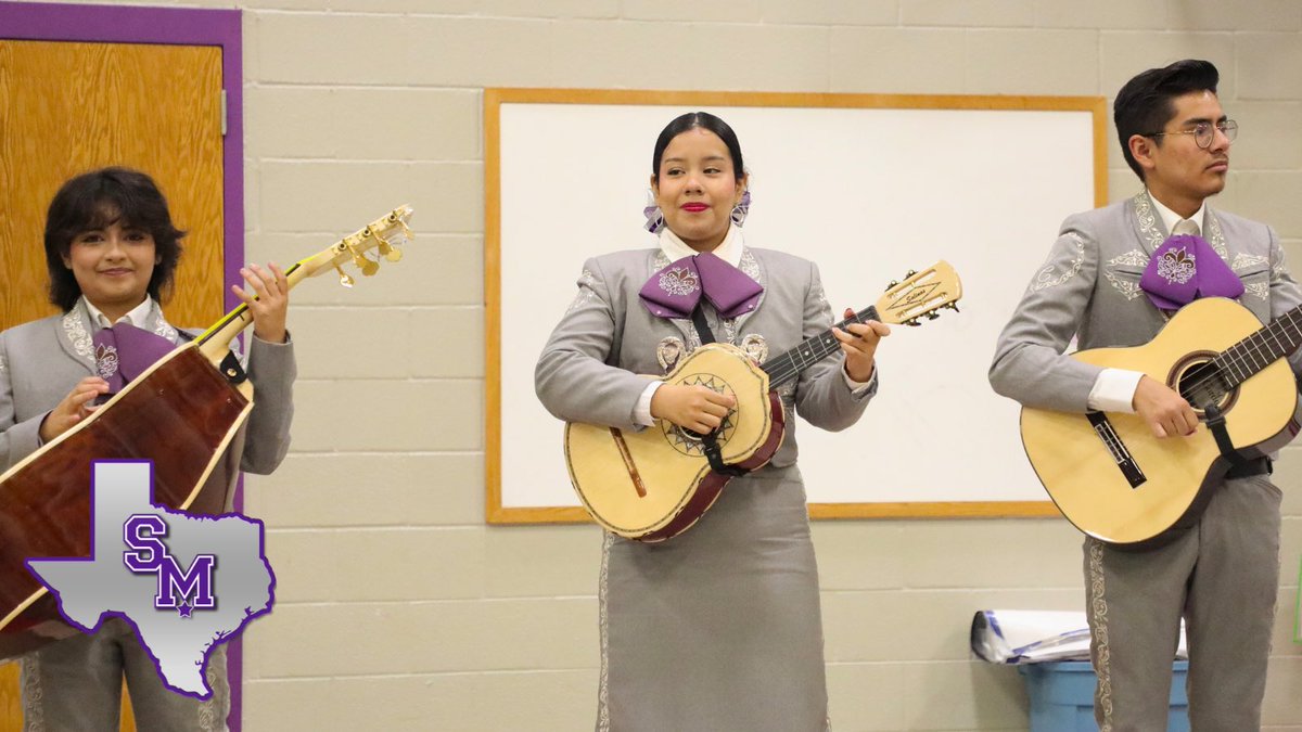 San Marcos High School's Mariachi Nuevo Cascabel visited each campus on Friday, May 3 for an early Cinco de Mayo celebration! Thank you to our mariachi program for your wonderful performances, and encouraging our Rattlers about taking part in the program in the future! #RattlerUp