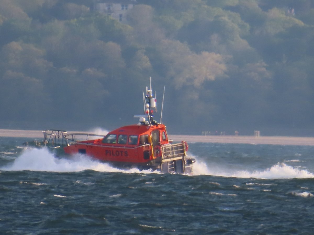 Pilot vessel Mayflower in the Solent on the 3/5/2024.