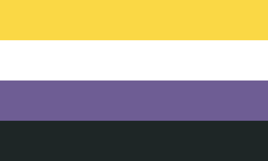 pkmnprideflags's tweet photo. the nonbinary (enby) flag color picked from Espeon &amp; Umbreon
[full post on tumblr] https://t.co/3Ag7AwN8hW