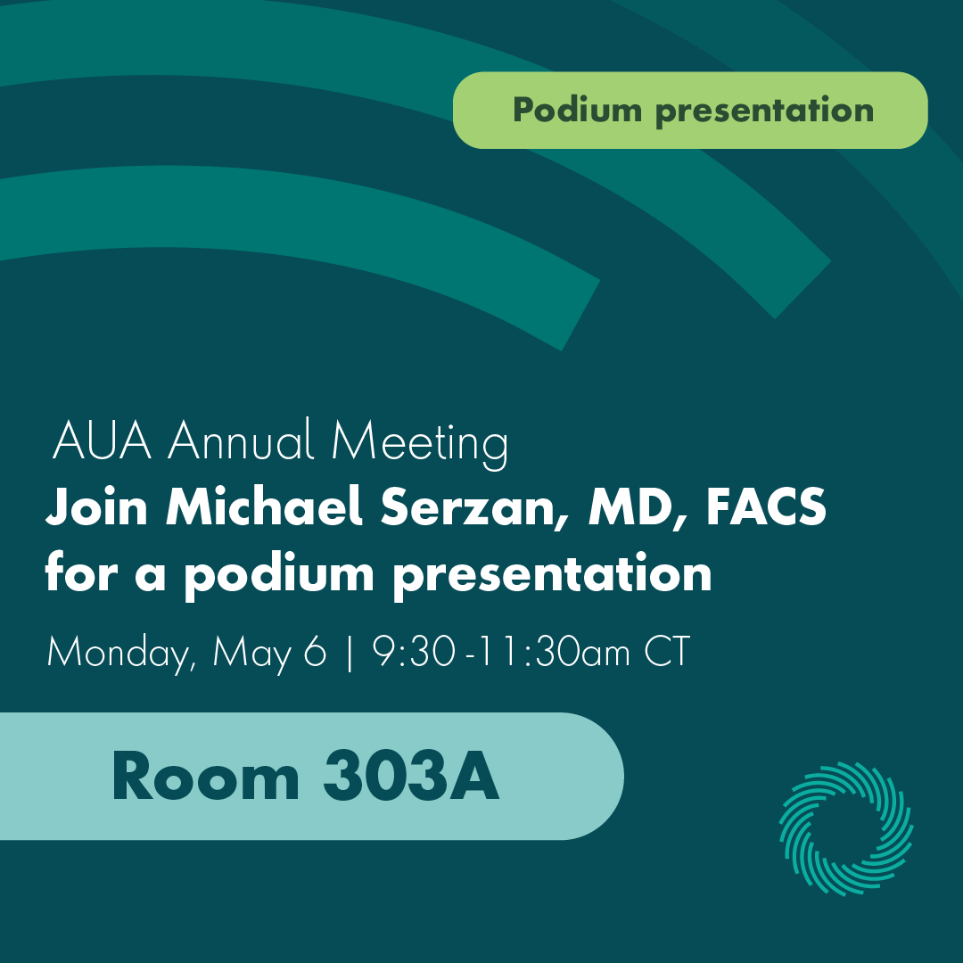 Don’t miss our podium presentation at #AUA24, presented by Michael Serzan, MD, FACS, on Monday, May 6, from 9:30-11:30 am CT, room 303A. He will share key data that support #GeneticTesting for #RenalCancer patients.