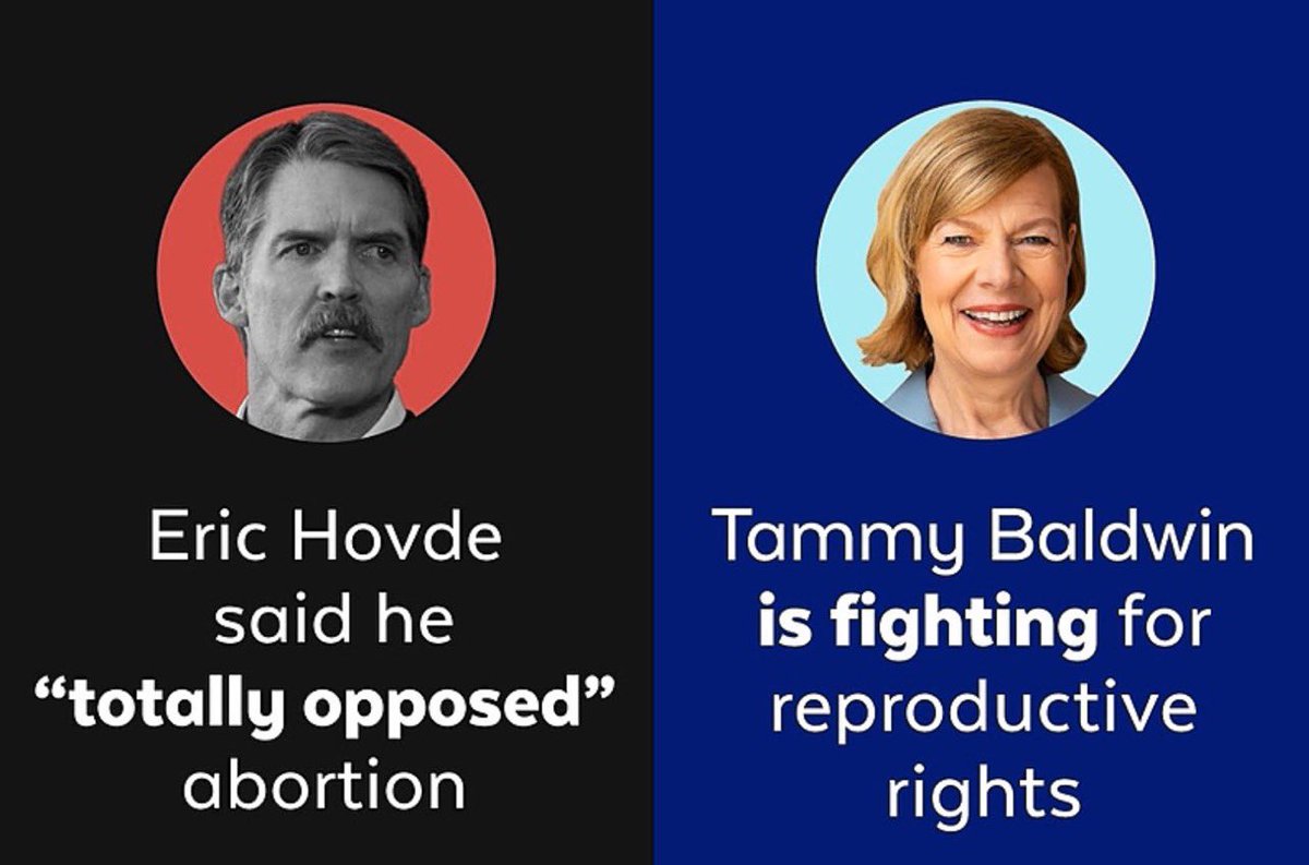 Re-elect @tammybaldwin Do you really want this Wisconsin Senate seat filled by a MAGA millionaire who lives in California? Tammy Baldwin is the only candidate in this race that women can count on to defend our reproductive freedom. #DemsUnited #DemVoice1 #wtpGOTV24 #Allied4Dems