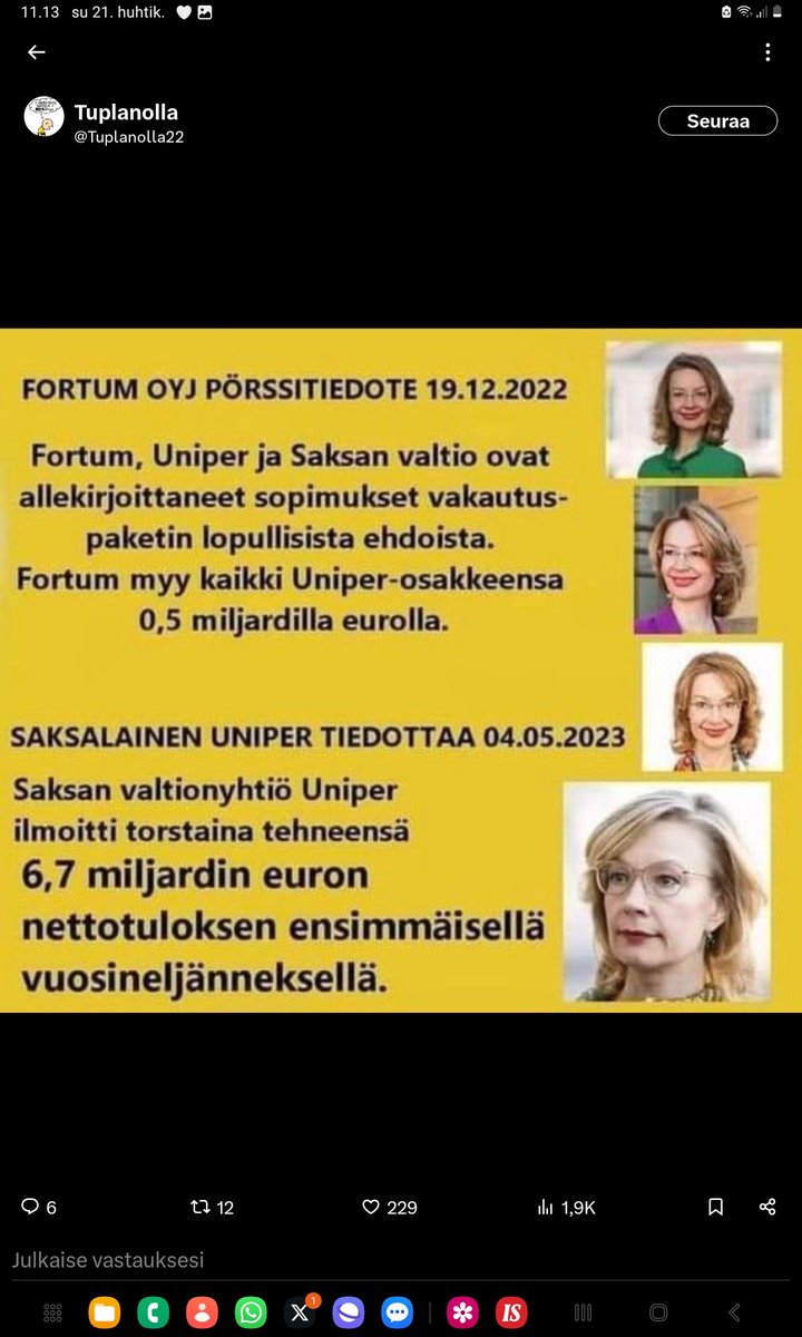 @TyttiTup Tämä on samaa sarjaa, Suomalaisten tekemille LULUCF ja KHK sopimuksille, inventaatio  ja vertailulukuineen  joilla Suomen luonnonvarat lahjoitettiin.Suomen puutuotteet muutettiin Suomen päästölähteeksi......