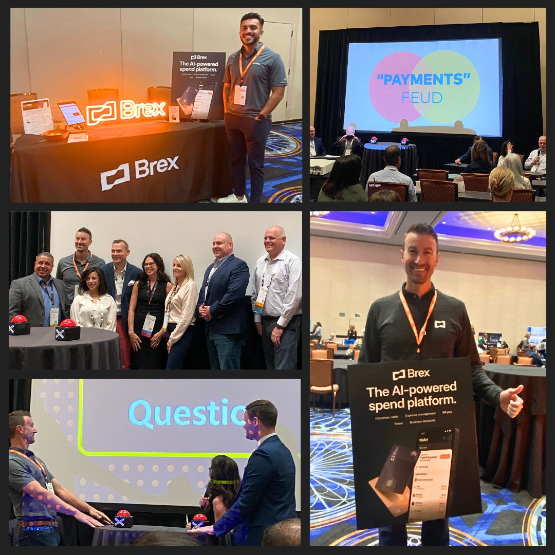 Our team had an incredible time networking and learning at the Institute of Commercial Payments conference this week! Major thanks to everyone who participated in our fun session with Mastercard, and to all those who stopped by the Brex booth to chat. See you next time, Vegas! 👋