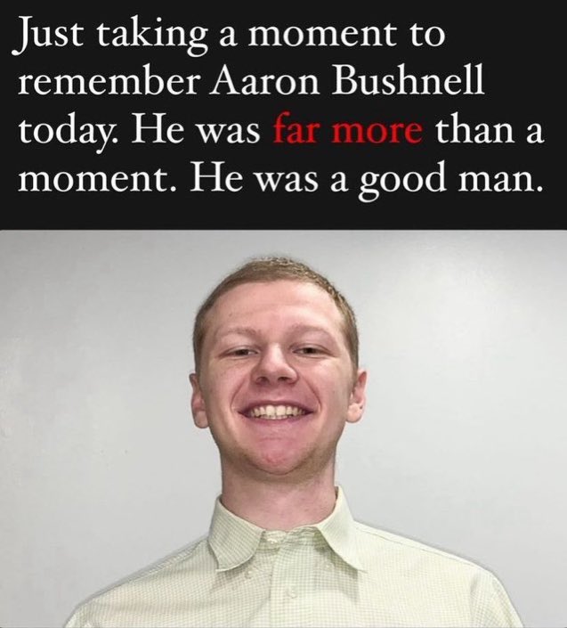 RIP Aaron Bushnell

A true American hero - he will not be forgotten !!!

🇵🇸🇵🇸🇵🇸❤️❤️❤️🕊️🕊️🕊️