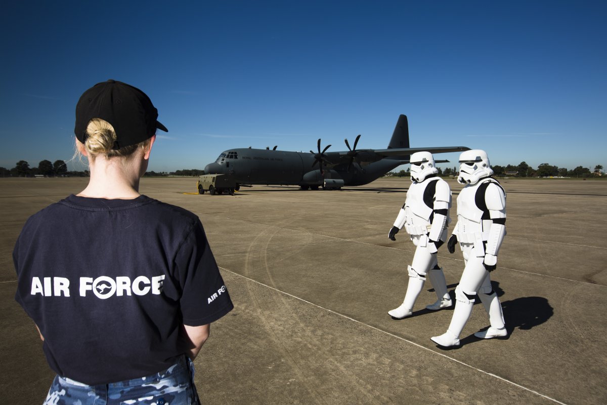 May the @AusAirForce 4th be with you today!
#StarWarsDay #MayThe4thBeWithYou #MayTheFourthBeWithYou #StarWars