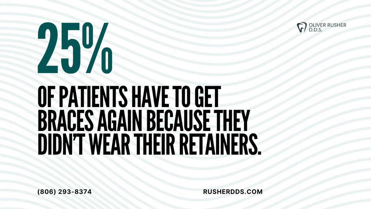 Wear your retainers, people! 

#PlainviewDentist #Plainview #Dentist #OralHealth #smilemakeover #HealthyTeeth #HappyTeeth #ChildrensHealth #OliverRusherDDS