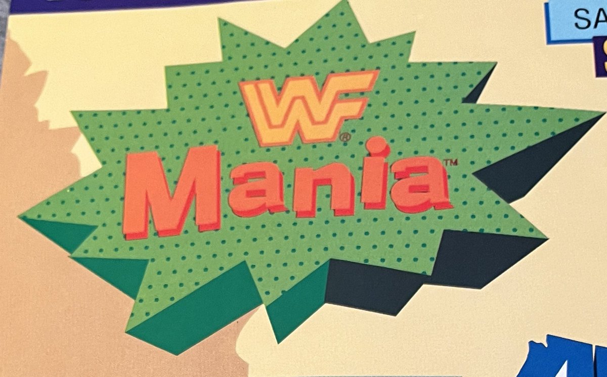 Who remembers WWF Mania? Every Saturday morning Sky One with Todd Pettengill #WEF #Mania