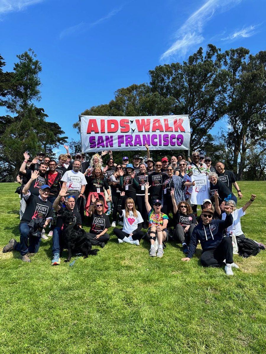 Registrations for the 2024 AIDS Walk San Francisco are open! Join the #NationalAIDSMemorial team in person or as a virtual walker to strive for a future free from the AIDS crisis: sf.aidswalk.net/Team/View/1928…