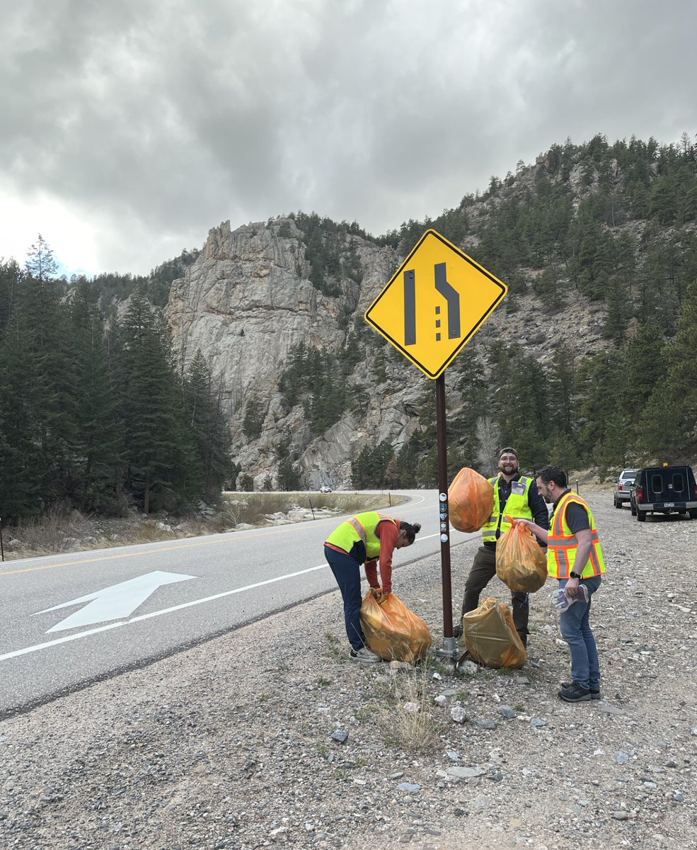 Our amazing Fort Collins, CO #YoungProfessionals group showed their community spirit once again by volunteering for a highway cleanup along the scenic Big Thompson River. Way to make a positive impact while soaking up the great outdoors! #CommitmentToCommunity