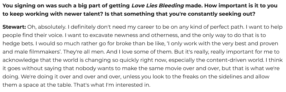 I really fucking love her.