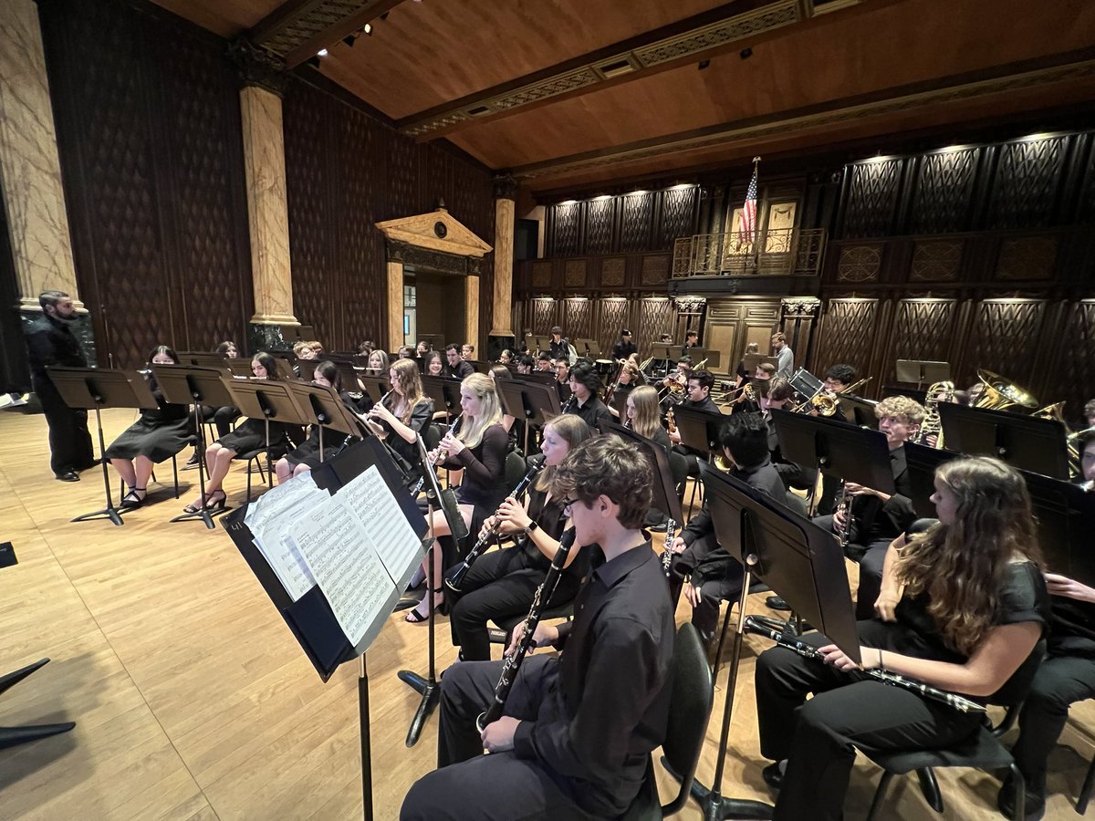 Charger Band Wind Ensemble had an outstanding performance this morning in an amazing space in Round Top hosted by <a href="/patxllc/">Perform America-TX, LLC</a>! <a href="/SamChampionHS/">Samuel V. Champion High School</a> @championchargerband <a href="/boernefinearts/">BoerneFineArts</a> <a href="/boerneisd/">Boerne ISD</a>
#musicmatters #joy