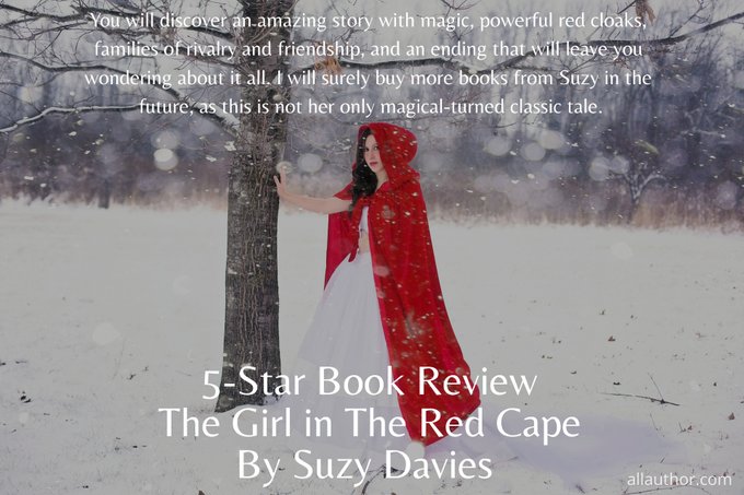 #fairytales amazon.com/Girl-Red-Cape-… #bookrecommendations #readersfavorite #FREEREAD #ku #FREEREADKU #mg