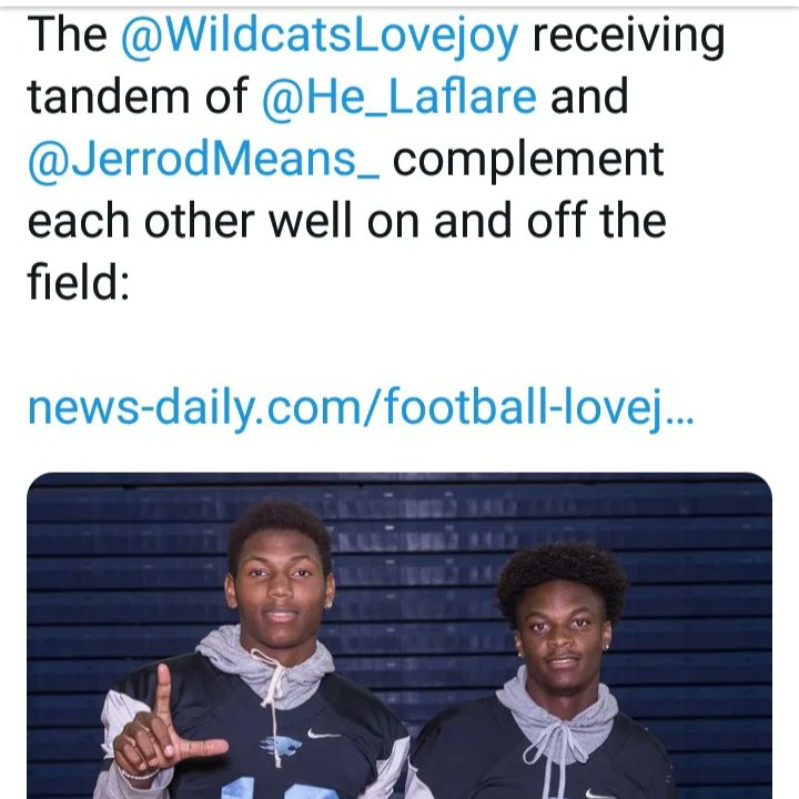 Coach_dsmith's tweet photo. Congratulations to both of our guys getting drafted last week.. New Orleans Saints Bub Means, Baltimore  Ravens Dayton wade.. 💯 https://t.co/05qQuHHZks