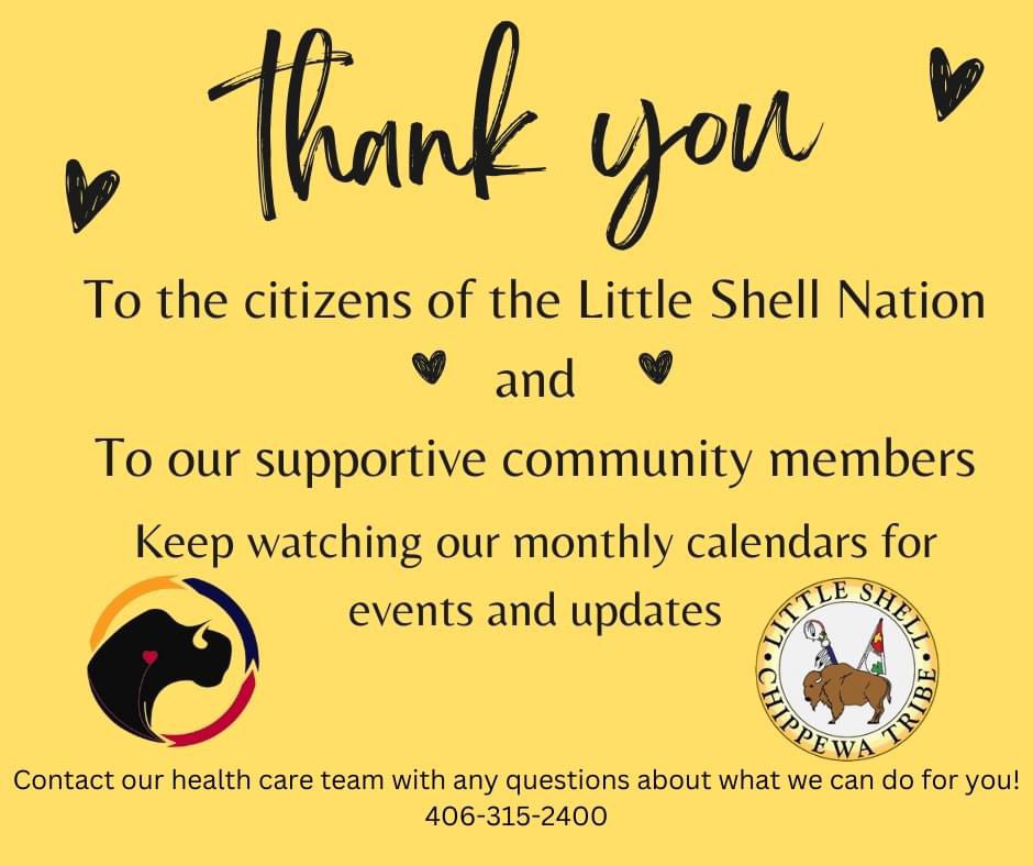 Thanks to all of the #LittleShell citizens who joined our quarterly meeting this morning. It was great to visit with everyone! We’re grateful to be able to offer new services and make a positive impact in our #community. And we couldn’t do this without the support we receive from