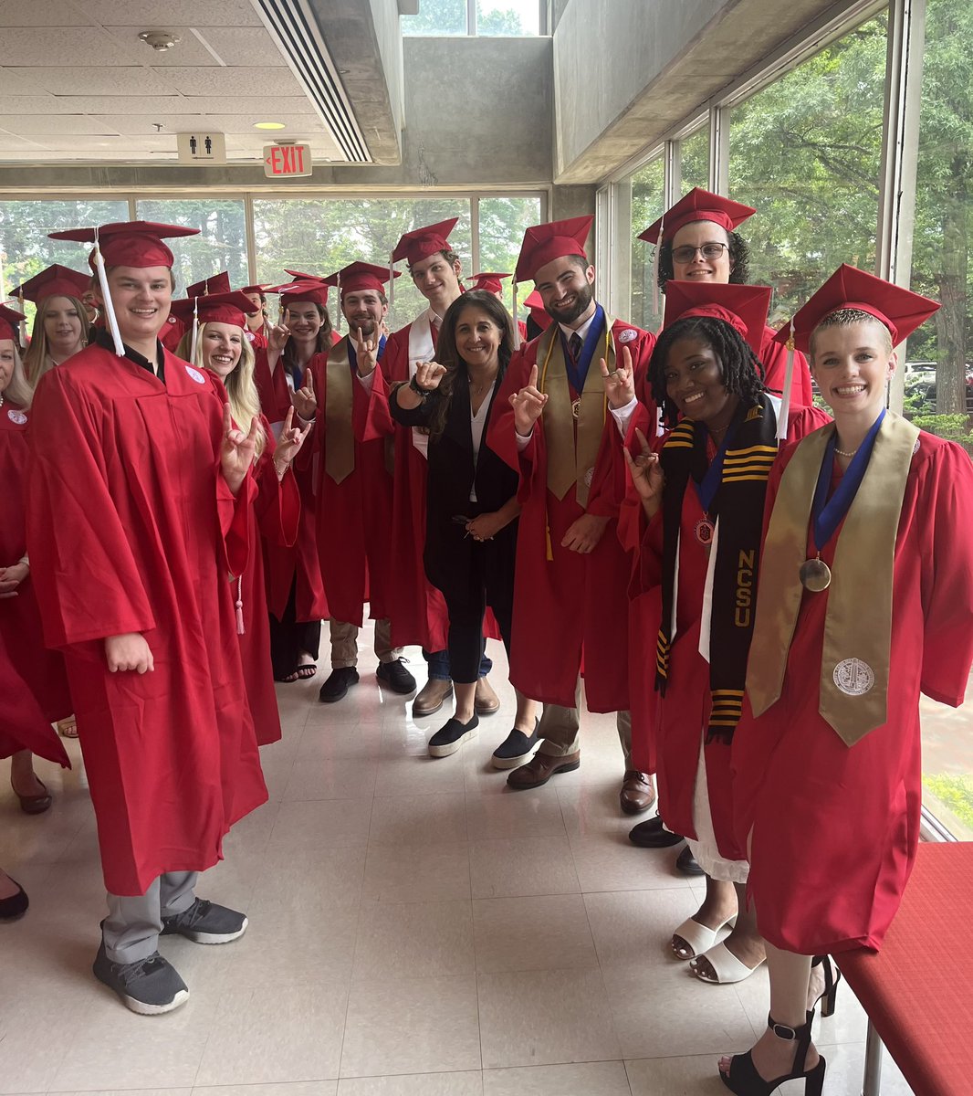 Ghada Rabah (@g_a_rabah) on Twitter photo Amazing to see my students make it across the finish line! They did not like me when all the lab reports were coming due 😏 but #Classof2024 <a href="/NCStateChem/">NC State Chemistry</a> <a href="/NCStateSciences/">NC State Sciences</a> <a href="/NCState/">NC State University</a> started with the pandemic and got through the last four years with flying colors. Congrats!🎈 Amazing to see my students make it across the finish line! They did not like me when all the lab reports were coming due 😏 but #Classof2024 <a href="/NCStateChem/">NC State Chemistry</a> <a href="/NCStateSciences/">NC State Sciences</a> <a href="/NCState/">NC State University</a> started with the pandemic and got through the last four years with flying colors. Congrats!🎈