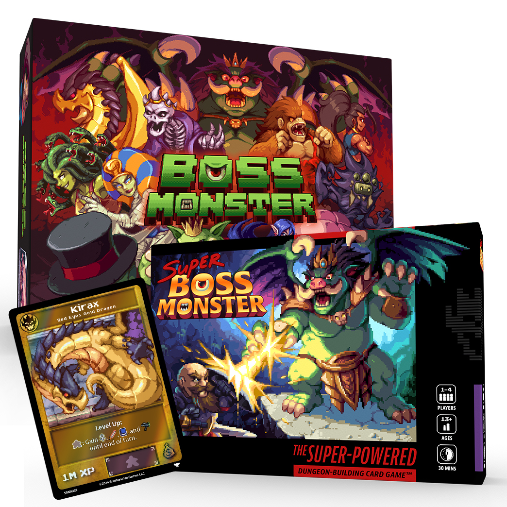 Late pledges are open for #SuperBossMonster! 😈🔥 Enjoy everything we unlocked on Kickstarter, as well as the same pricing that was featured during the campaign! Head here to get your copy: super-boss-monster.backerkit.com/hosted_preorde…