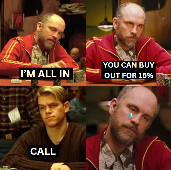 0xCoco ⨀ (@etherboo) on Twitter photo .<a href="/PrimordialAA/">Bryan Pellegrino (臭企鹅)</a> used to be a poker player - did you get scared and fell for the bluff? #layerzero .<a href="/PrimordialAA/">Bryan Pellegrino (臭企鹅)</a> used to be a poker player - did you get scared and fell for the bluff? #layerzero