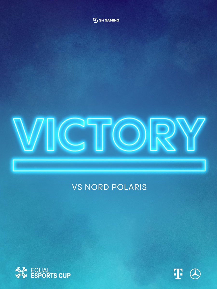 EXCELLENT AND CONVINCING START ON DAY 1!!! 🗣️🗣️

GG, @NORDEsports Polaris! 🤝

#EqualEsports #SKWIN #EQUALESPORTSCUP