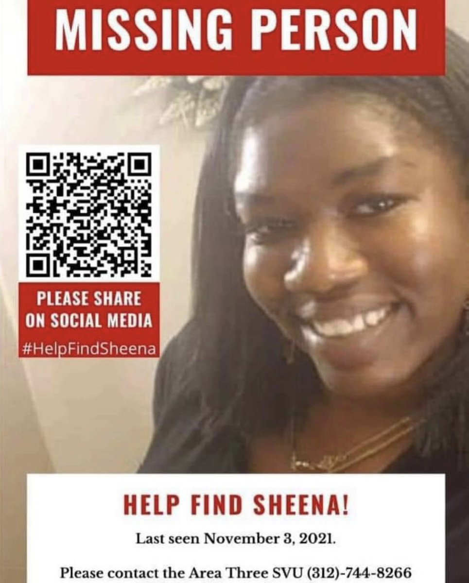 STILL MISSING... 🚨 Since 11.03.2021 2 ½ YEARS TODAY.. 🚨 Reward $1,000 Sheena Gibbs, 40, Chicago Illinois, Rogers Park neighborhood. 5’09”, 180 lbs, brown eyes, black hair. Area Three CPD 312-744-8266... #SheenaGibbs #Missing #RogersPark #NorthSide #Chicago #Illinois