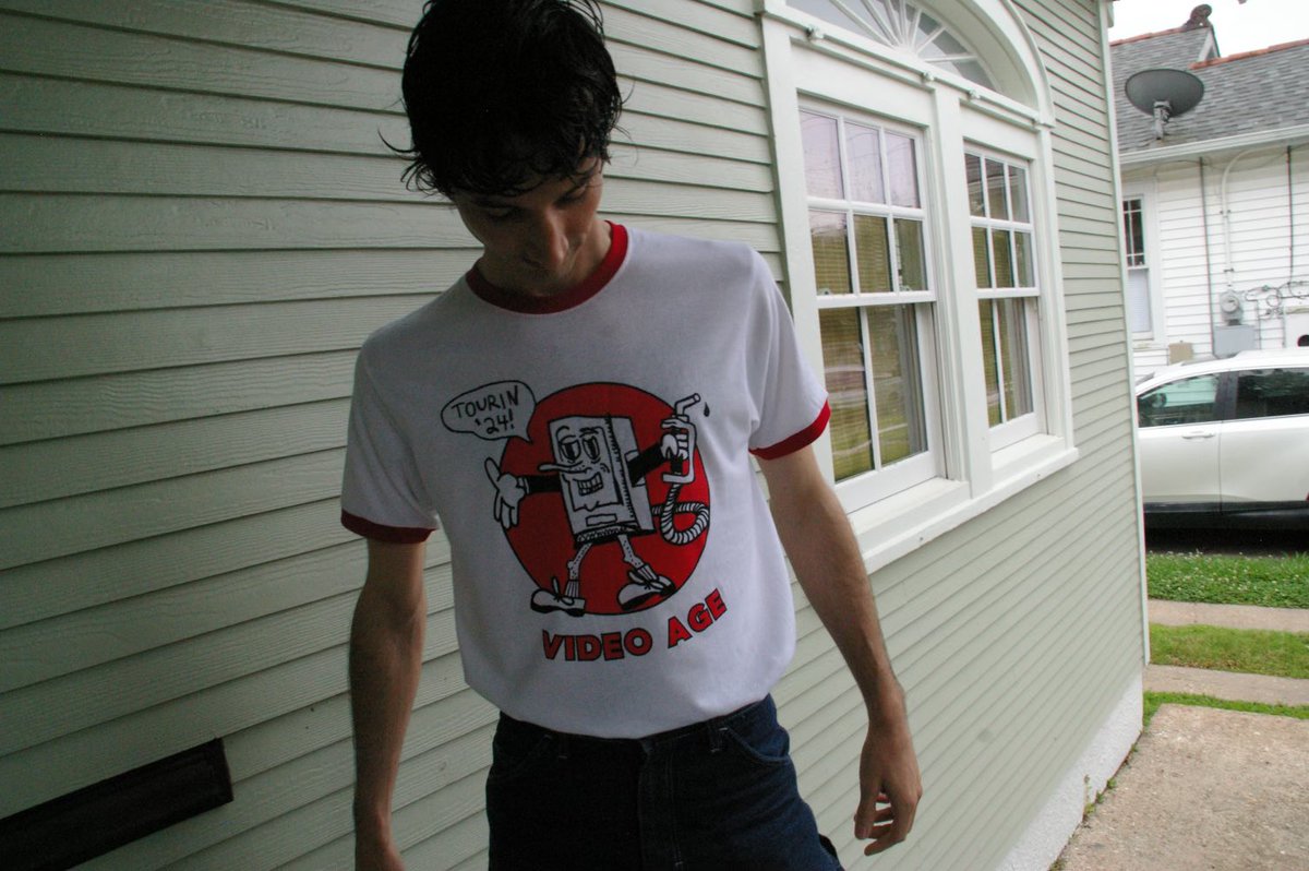 Tour tees are on sale now for Bandcamp Friday! Grab em while supplies last: videoage.bandcamp.com