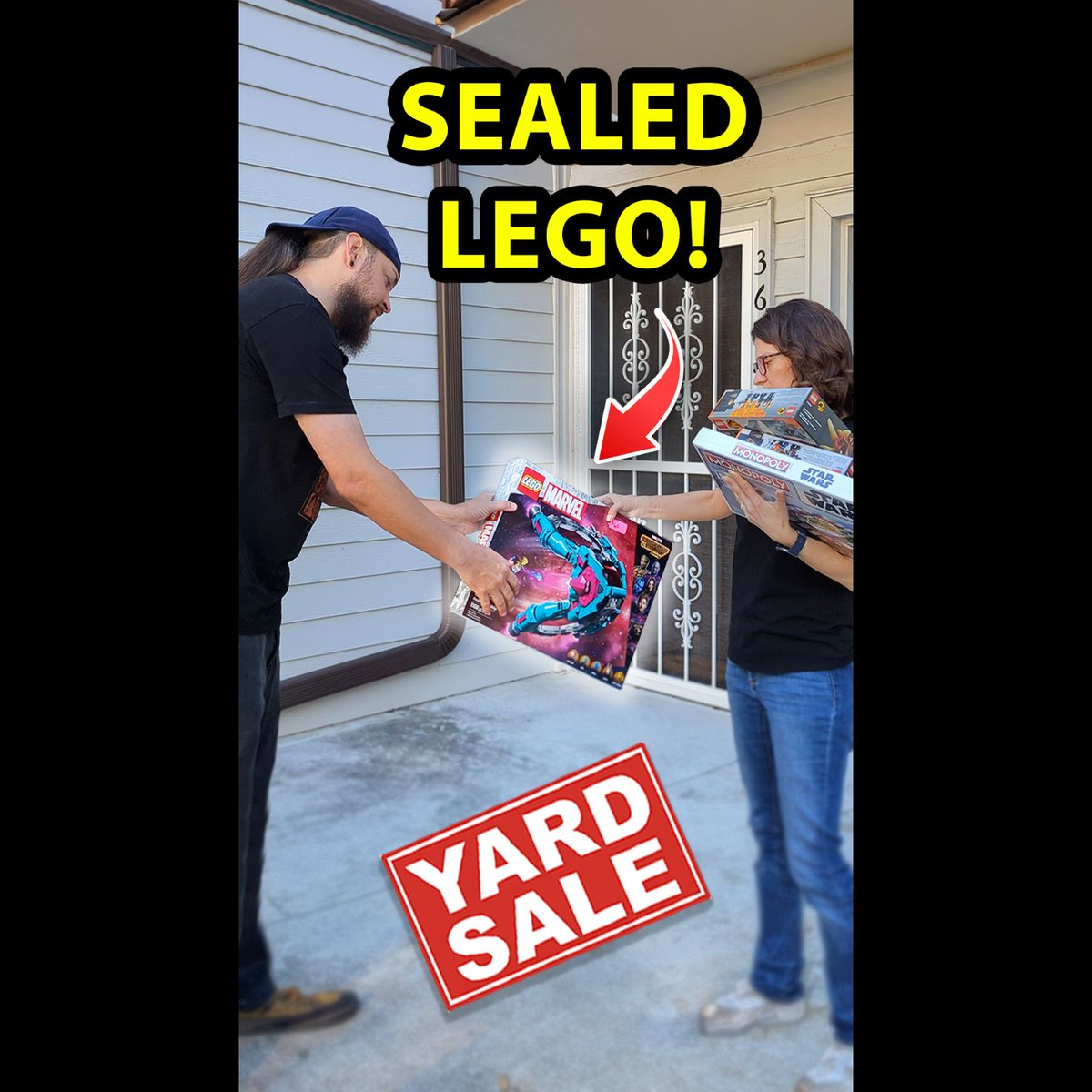 NEW VIDEO UP! Yard sale hunting fun with some sweet finds. Watch it now: youtube.com/shorts/zoB3UyU…
#yardsale #garagesale #videogames #lego #retro