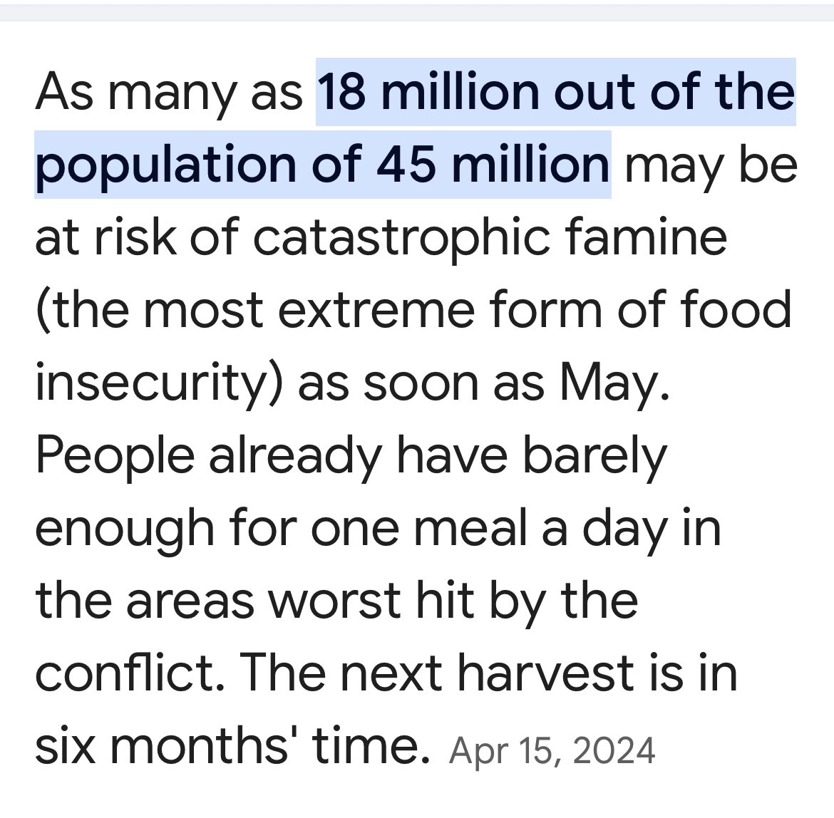 Sudan :-(